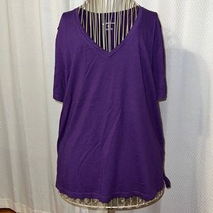 Eddie Bauer Purple Short Sleeve